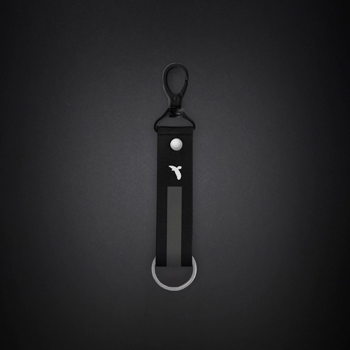 Small Dark Grey Eagle Line Lanyard