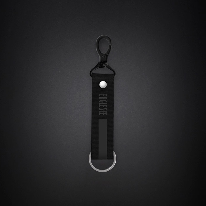Small Black Eagle Line Lanyard